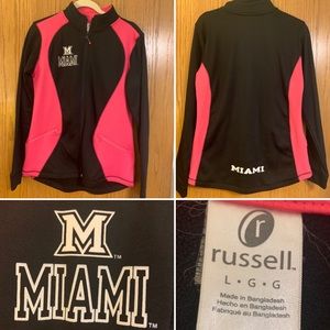 Miami University of Ohio Black and Pink Jacket